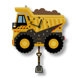 Dump Truck Pendulum Clock