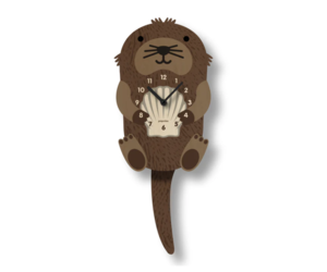 Otter Pendulum Clock - Wood - Frank Lloyd Wright's Martin House