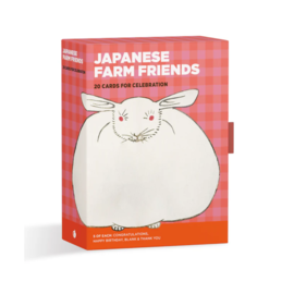 Japanese Farm Friends Celebrations Boxed Notecards