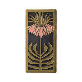 Motawi Tile: Persian Lily Pink