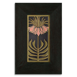 Motawi Tile: Persian Lily Pink