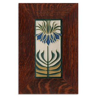 Motawi Tile: Persian Lily Lapis