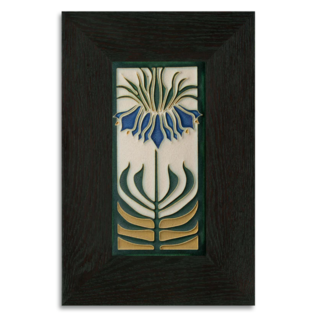Motawi Tile: Persian Lily Lapis