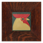 Motawi Tile: Rooster Green