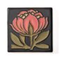 Motawi Tile: Peony Bloom Salmon