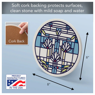 Waterlilies Trivet