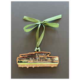 Martin House Wooden Ornament