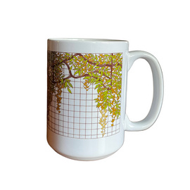 Mug 15oz Wisteria with Grid