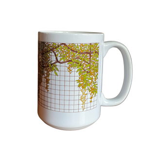 Mug 15oz Wisteria with Grid