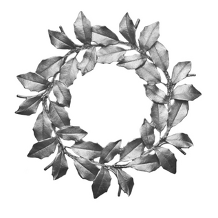 Trivet Holly Pewter