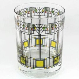 Single Tree of Life Double Old Fashioned  Glass