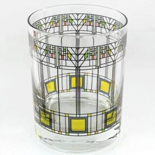 Single Tree of Life Double Old Fashioned  Glass