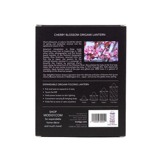 Cherry Blossom Origami Lantern