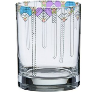 Single April Showers Double Old Fashioned Glass