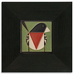 Motawi Tile: Rose-Breasted Grosbeak