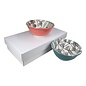 April Showers Set of 2 Bowls - Green/Orange