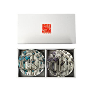 April Showers Set of 2 Bowls - Blue/Purple