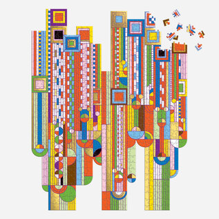 Saguaro Cactus & Forms 750 Piece Shaped Foil Puzzle