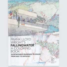 Frank Lloyd Wright's Fallingwater: A Coloring Book