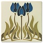 Motawi Tile: Tulips Blue
