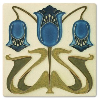 Motawi Tile: Coronet Blue
