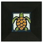 Motawi Tile: Turtle Light Blue