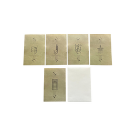 Objects of the Martin House 4x6 Notecard Set