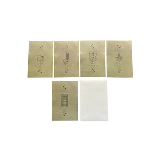 Objects of the Martin House 4x6 Notecard Set