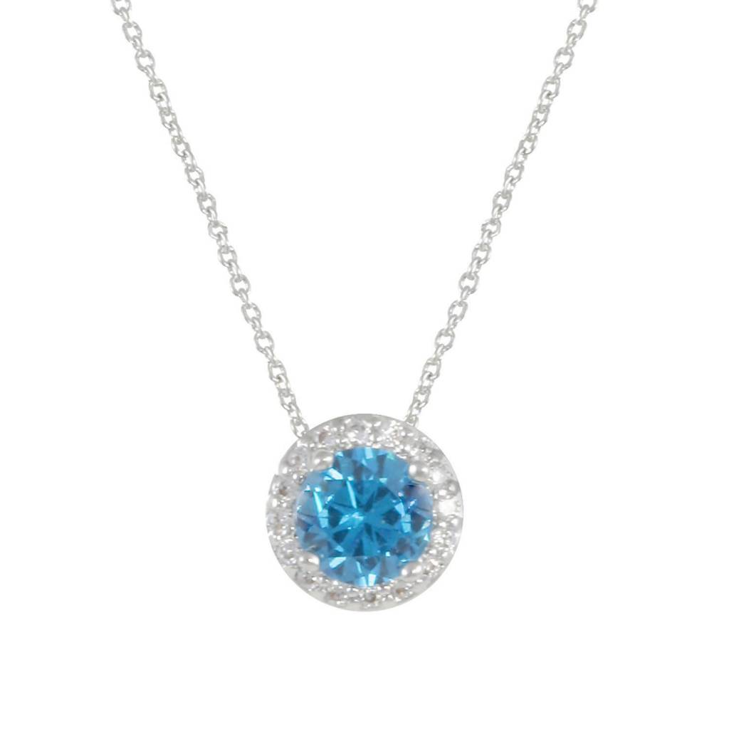 December Birthstone Necklace Lauren Rae Jewelry Boutique December Birthstone Necklace