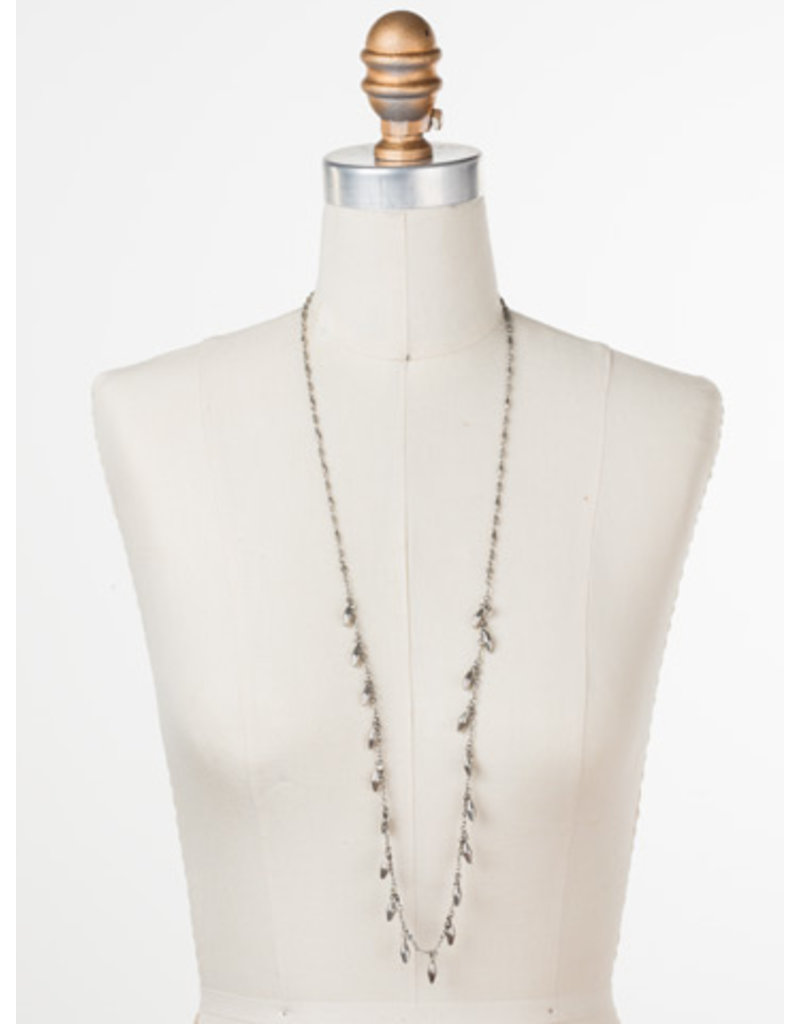 Sorrelli Long Strand Necklace in Crystal