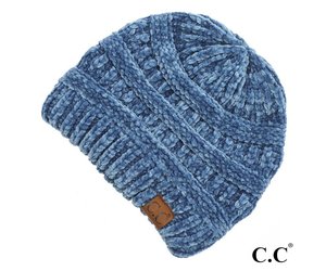 denim beanie hat