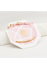 gorjana Power Rose Quartz Gemstone Love Bracelet