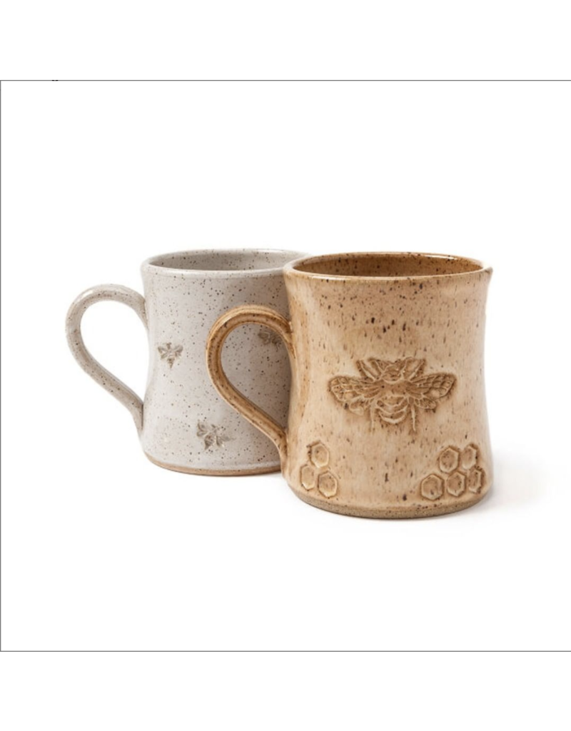 Barbarah Robertson Caramel  Handmade Pottery Honeycomb Mug