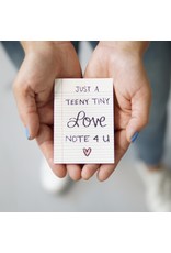 9th Letter Press Teeny Tiny Love Note Mini Card