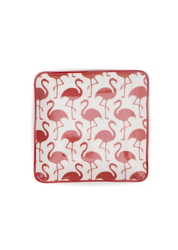 FinchBerry Flamingo Pattern Soap Dish