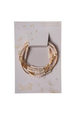 Scout Crystal Ivory Combo & Gold Wrap