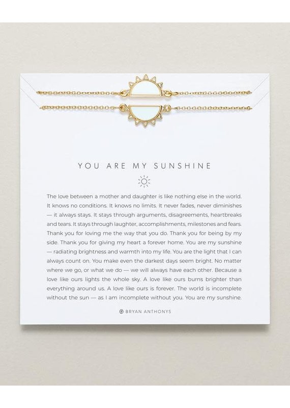 Bryan Anthonys You Are My Sunshine Necklace in Gold