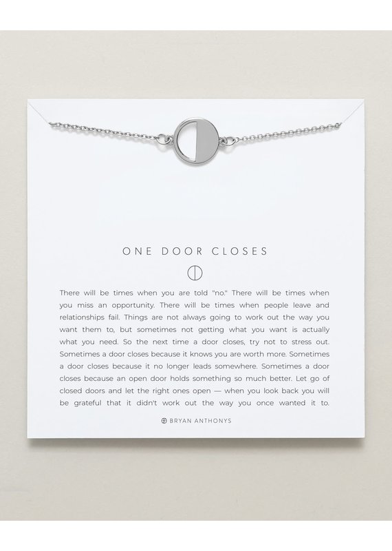 Bryan Anthonys One Door Closes Necklace in Silver