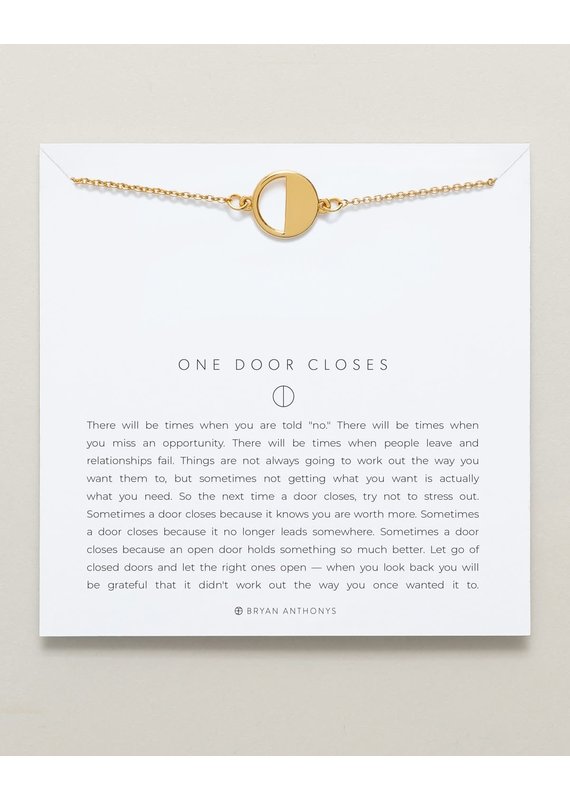 Bryan Anthonys One Door Closes Necklace in Gold