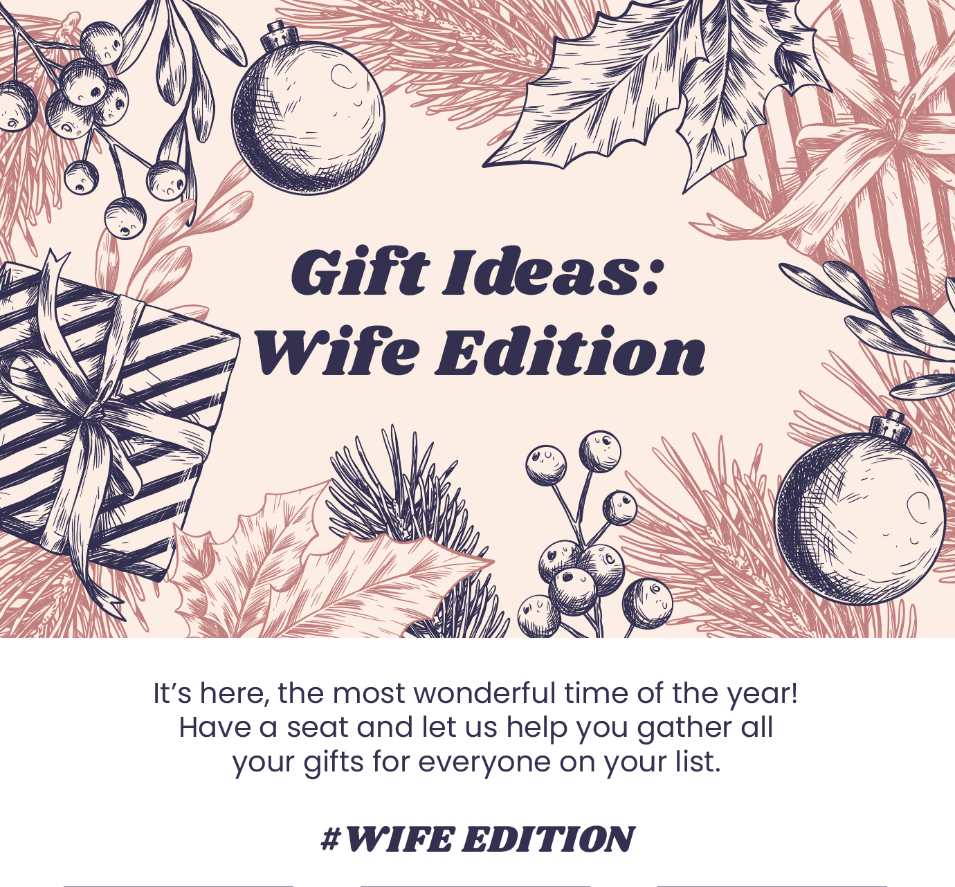 Wife Gift Guide
