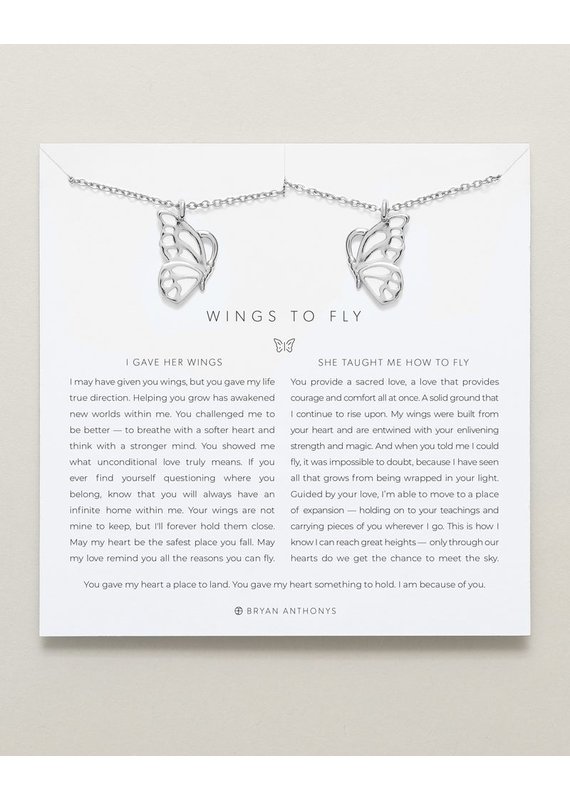 Bryan Anthonys Wings to Fly Necklace in Silver