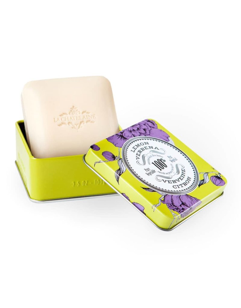 La Chatelaine Lavender + Lemon Verbena Luxury Travel Soap Set