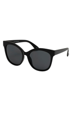 Rose Classic Style Black Sunglasses