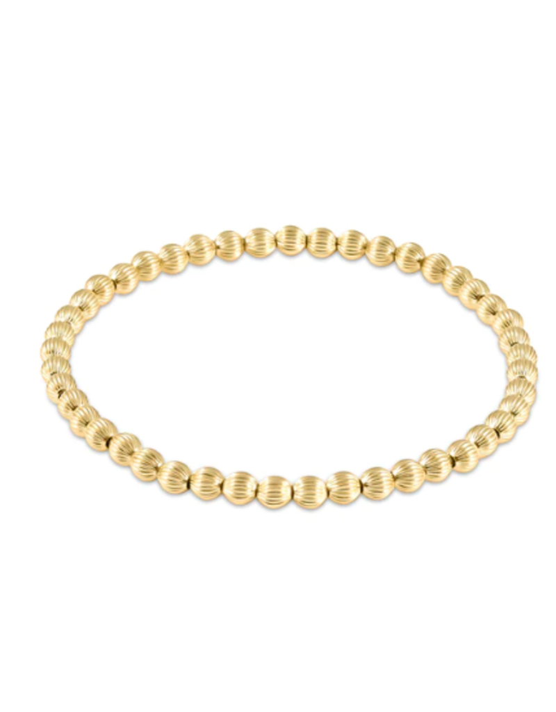 enewton Dignity Gold 4mm Bead Bracelet