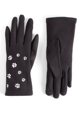 COCO + CARMEN Paw Touchscreen Gloves - Black
