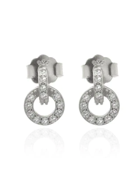 Anuja Tolia Jewelry Sterling Silver Chainy Stud Earrings