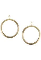 Marjorie Baer Extra Large Back to Back Hoop Wire Earring