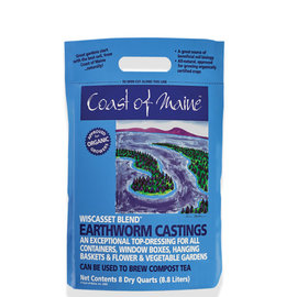 Coast of Maine Wiscasset Blend Earthworm Castings 8qt