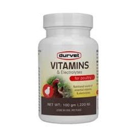 DURVET INC              D Durvet VITAMINS & ELECTROLYES  100gm