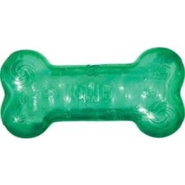 KONG COMPANY KONG SQUEEZZ CRACKLE BONE DOG TOY LARGE
